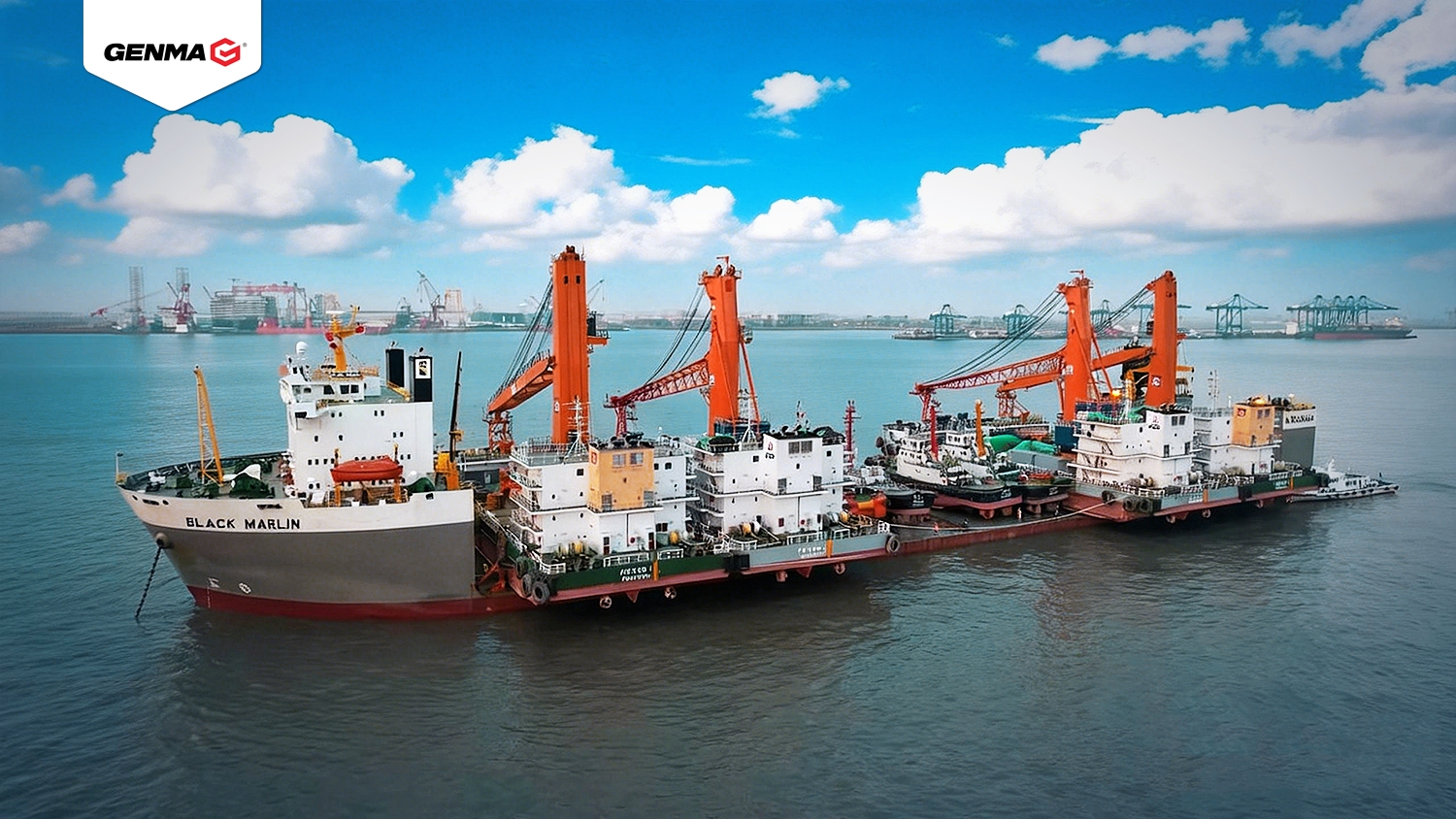 GENMA Acclaimed for Perfect Performance After Crane Delivery(图1)