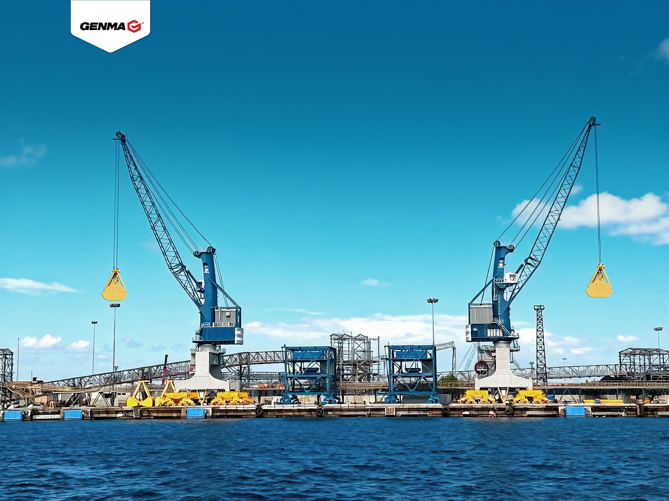 GENMA MHC Powers Indias First Fully Automated Bulk Terminal Inaugurated by PM Modi(图1)