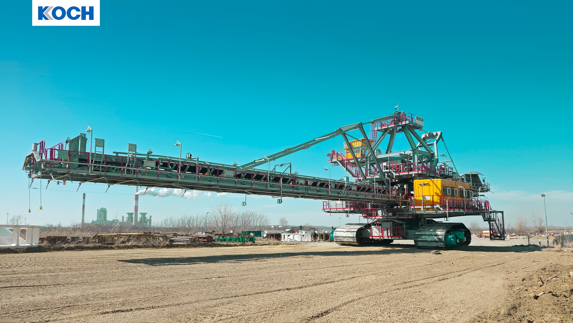 The new transfer machine provided by KOCH for the Serbian coal mine has been installed.(图1) The new transfer machine provided by KOCH for the Serbian coal mine has been installed.(图1)