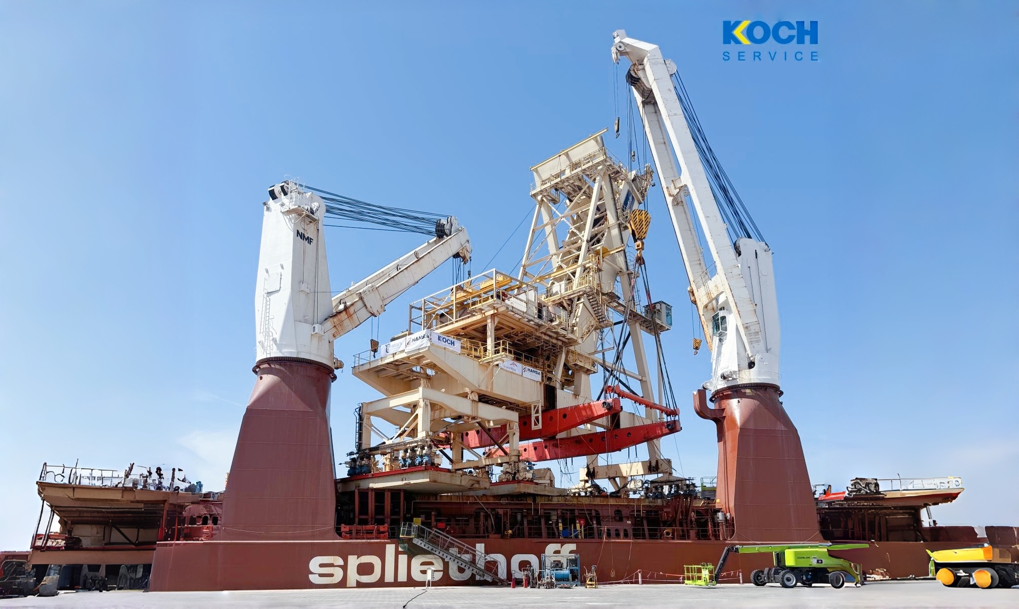 KOCH Solutions Service has commenced a comprehensive refurbishment project for ArcelorMittal Liberia(图1)