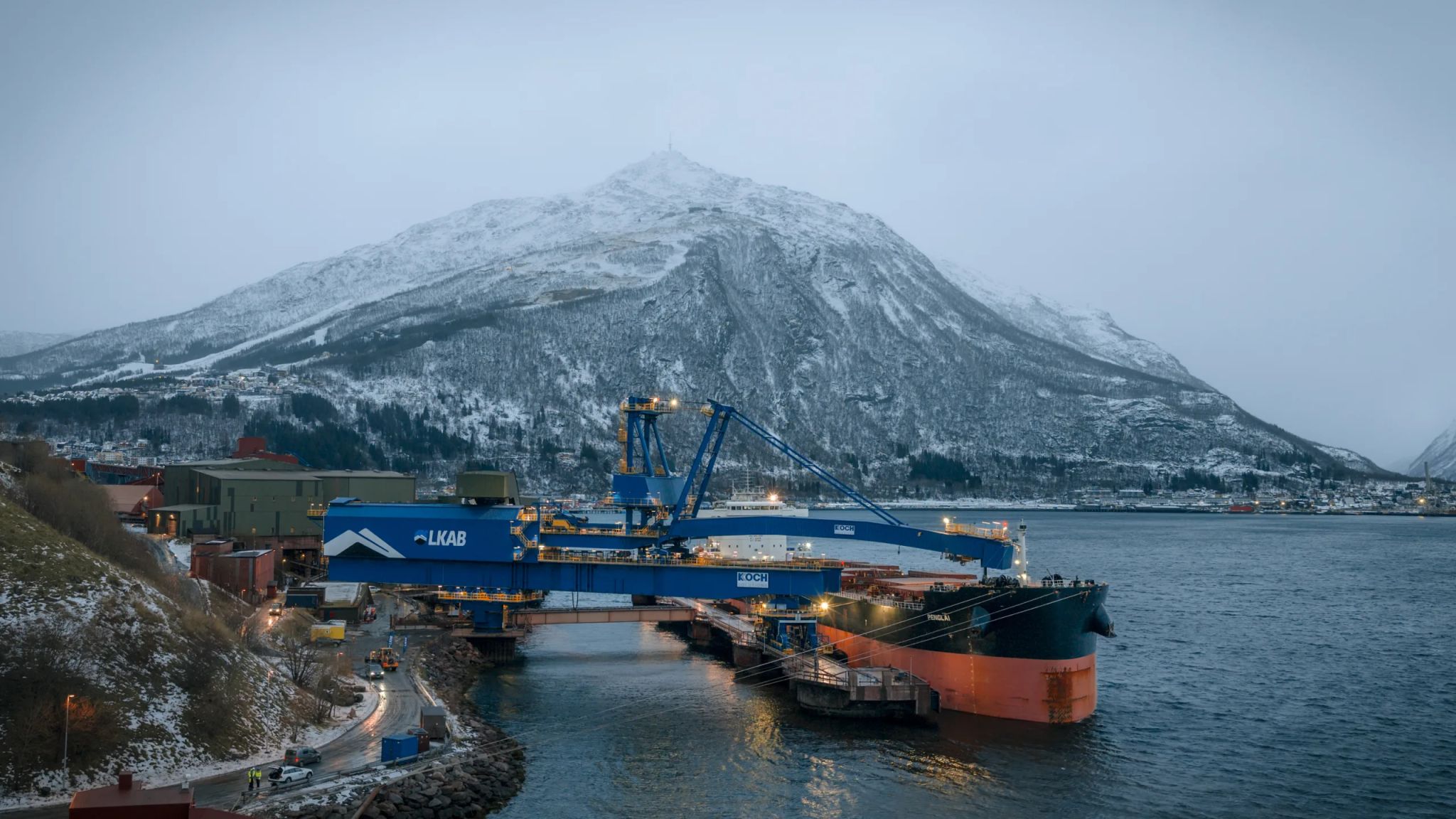 Serving a Global Iron Ore Leader: KOCHs Large-Scale Ship Loader at Narvik(图1)