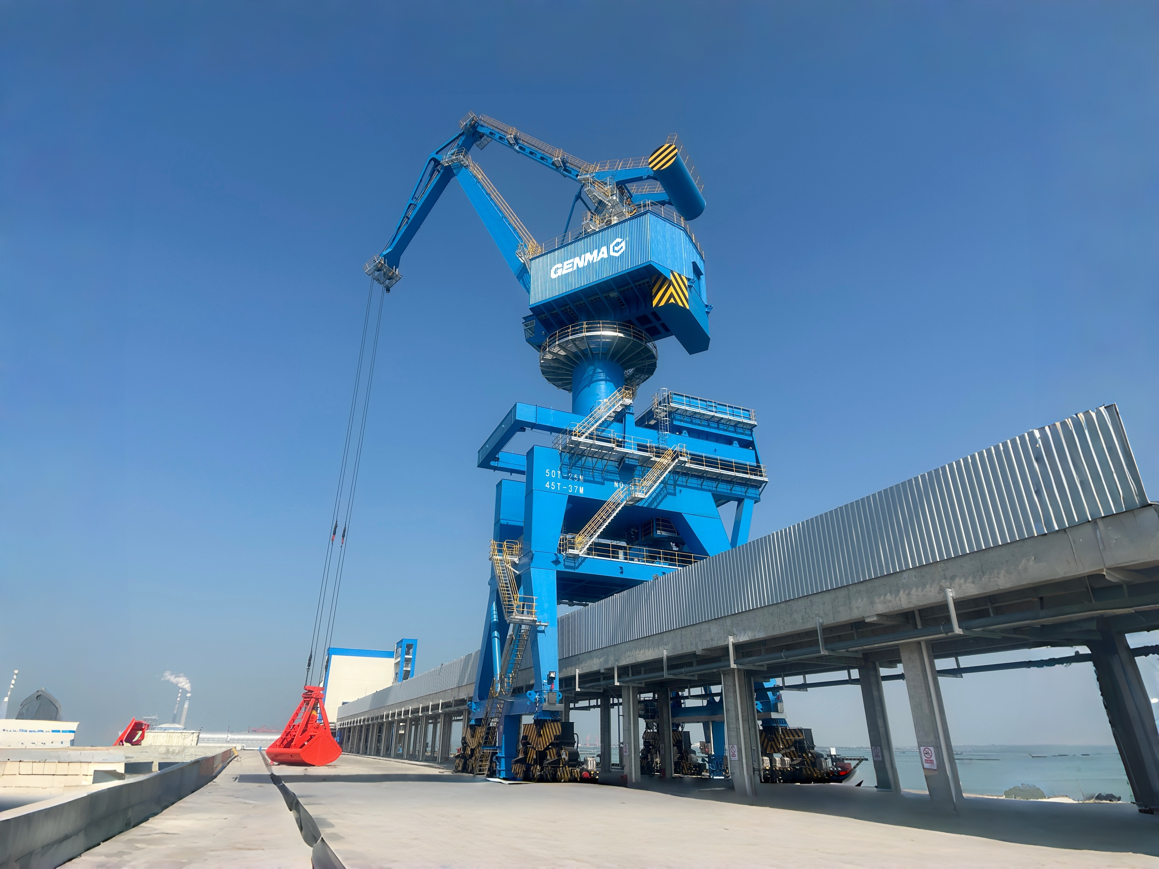 Good News +1 | GENMA Successfully Wins Bid for Two Portal Cranes with Hopper Projects(图1)