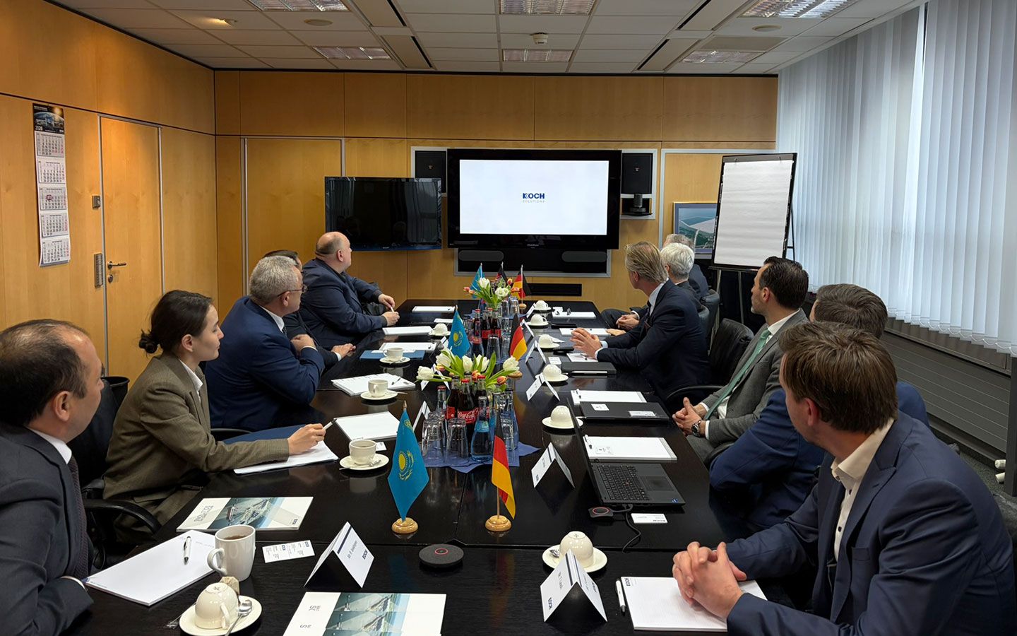 Kazakh Ambassador Visits KOCH Solutions in Wadgassen, Saarland(图3)