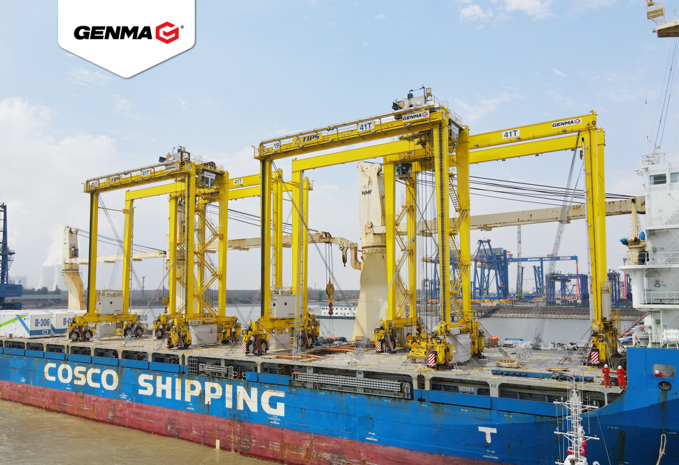 GENMA Ships RTGs to Thailand, Secures New ZE RTG Order from Vietnam(图1)