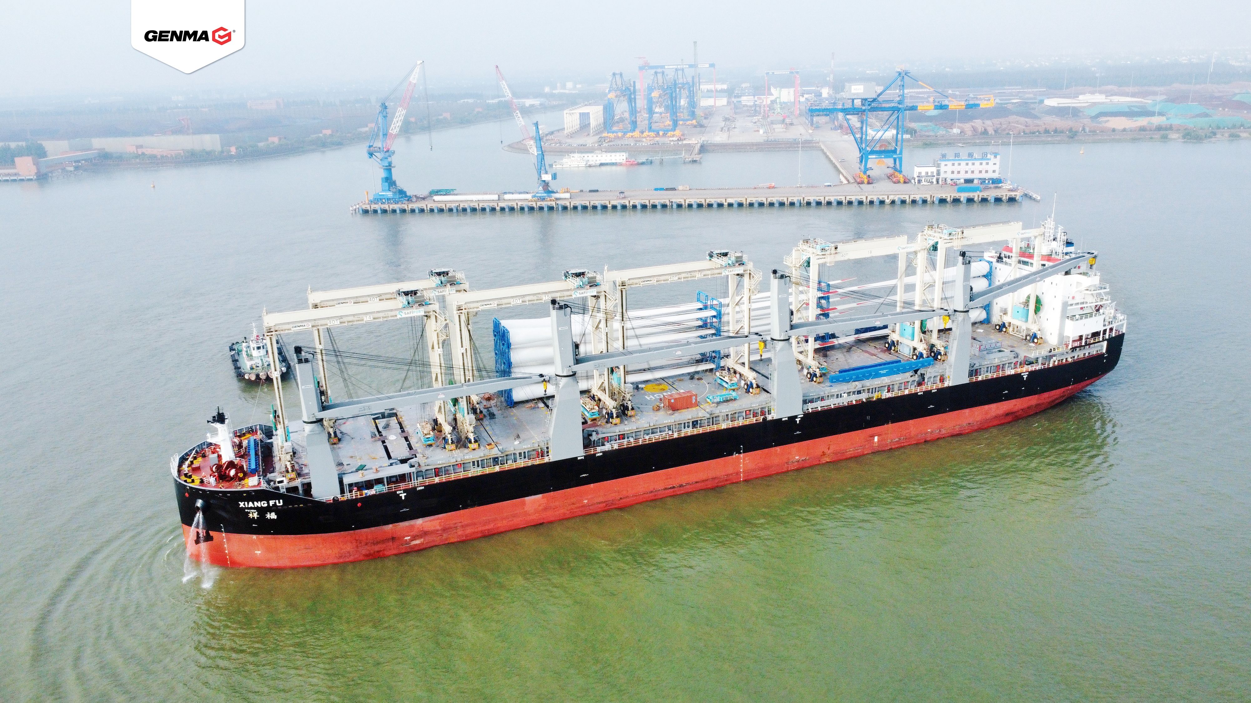 GENMA Ships First Batch of six Zero-Emission RTGs for Turkish Project(图1)