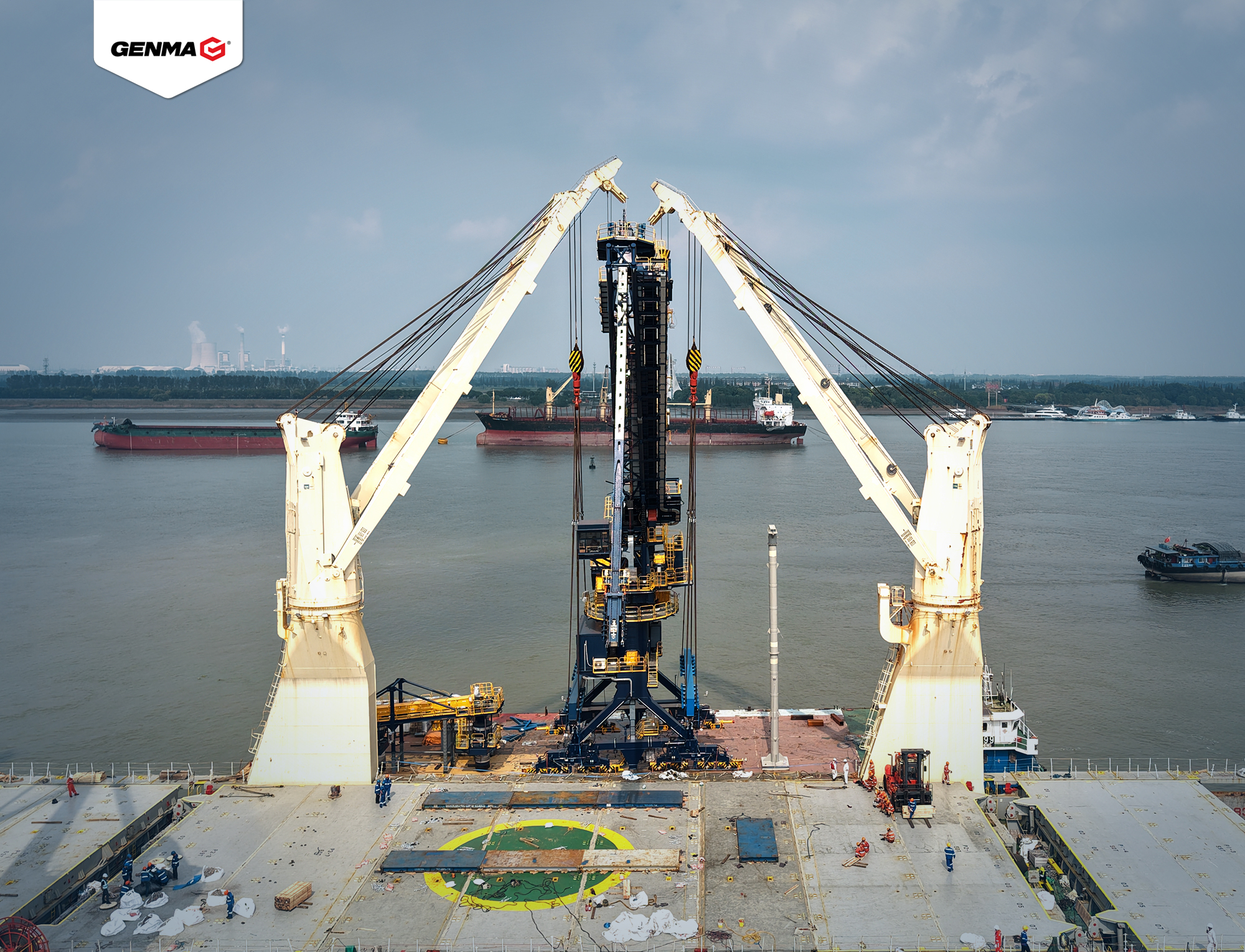 Setting Sail! GENMA Scraper Ship Un-loader Heads to Central America(图1)